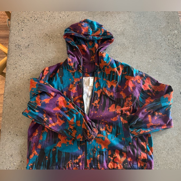 Vintage 90s speedo hoodie size m - Picture 2 of 6